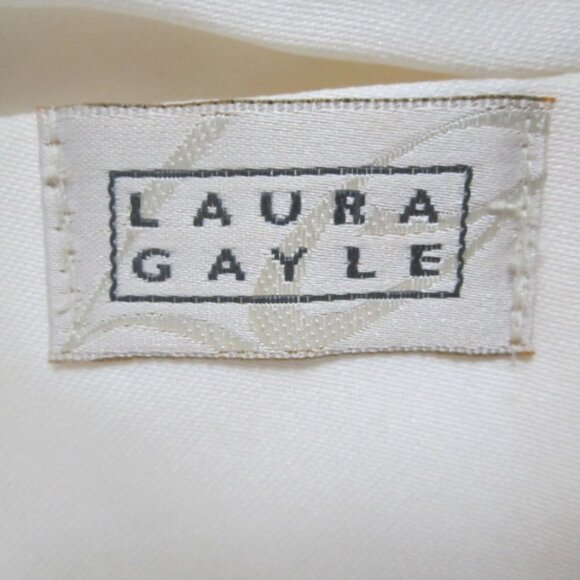 Laura Gayle Beaded Bag Formal Evening Ivory - Picture 4 of 6